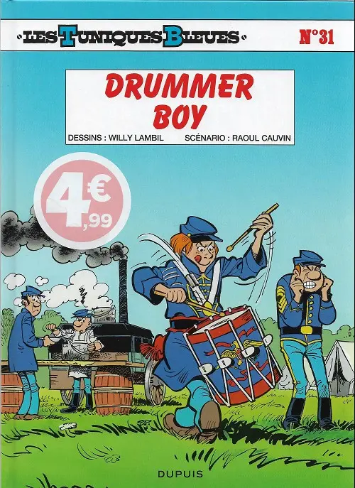 Couverture de l'album Les Tuniques Bleues Tome 31 Drummer Boy