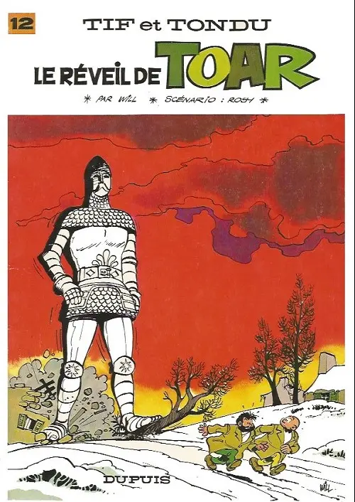 Couverture de l'album Tif et Tondu Tome 12 Le réveil de Toar