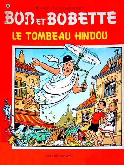 Couverture de l'album Bob et Bobette Tome 104 Le tombeau hindou