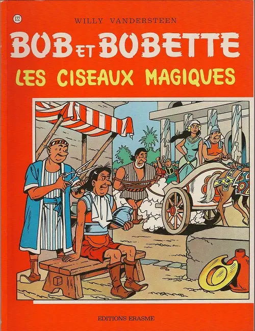 Couverture de l'album Bob et Bobette Tome 122 Les ciseaux magiques