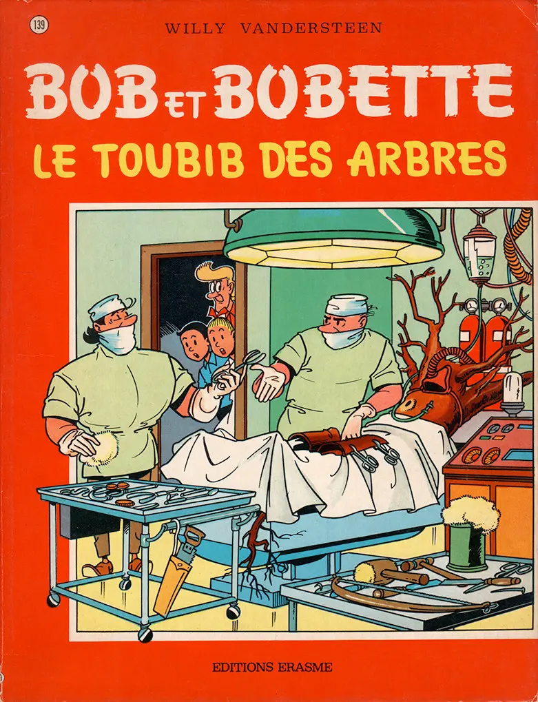 Couverture de l'album Bob et Bobette Tome 139 Le toubib des arbres