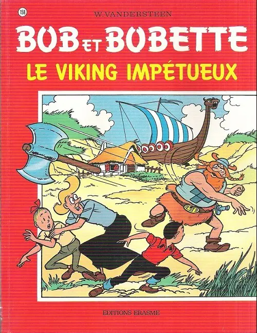 Couverture de l'album Bob et Bobette Tome 158 Le viking impétueux