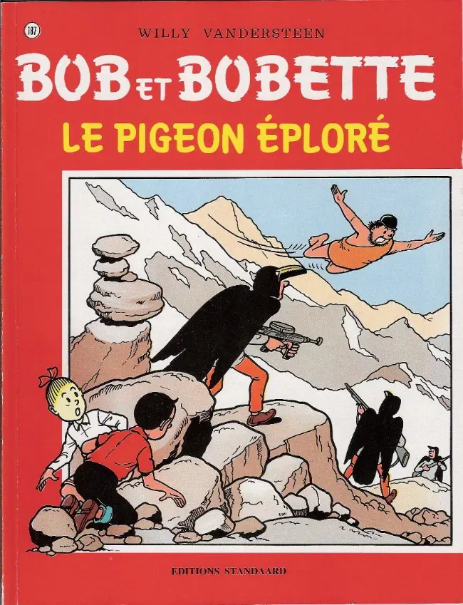 Couverture de l'album Bob et Bobette Tome 187 Le pigeon éploré