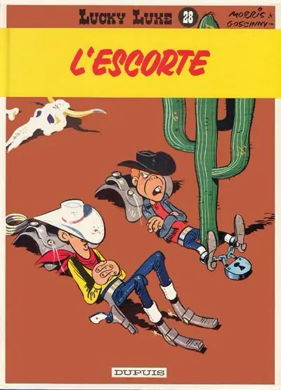 Couverture de l'album Lucky Luke Tome 28 L'Escorte
