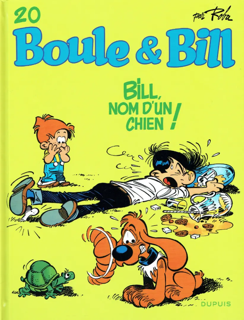 Couverture de l'album Boule & Bill Tome 20 Bill, nom d'un chien !