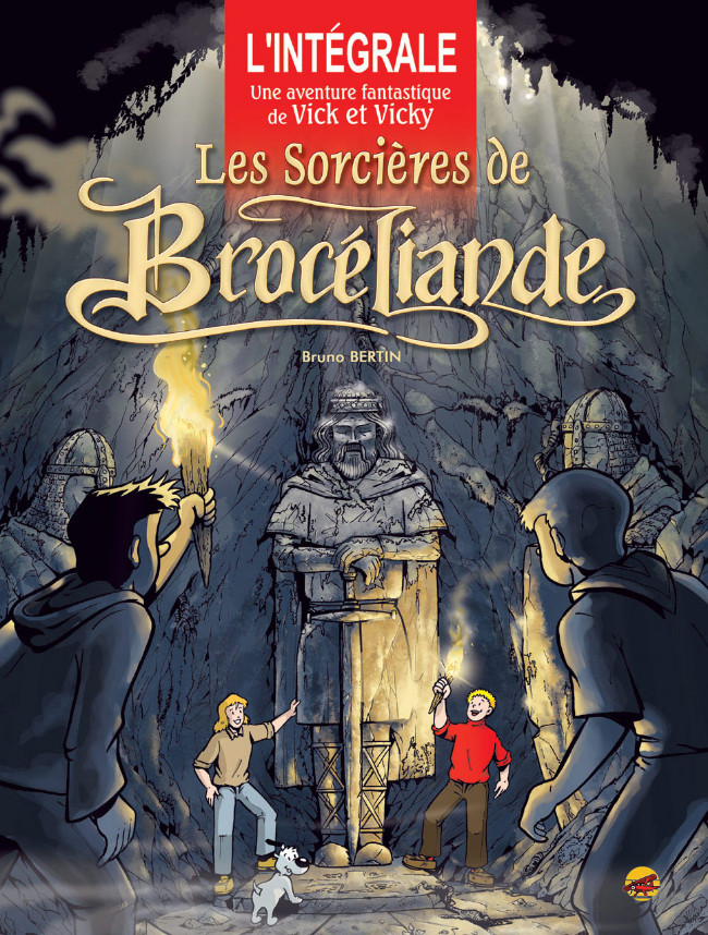 Couverture de l'album Les aventures de Vick et Vicky Les sorcières de Brocéliande