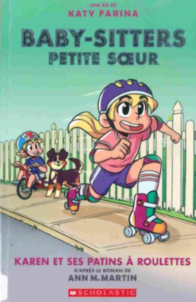 Couverture de l'album Baby-sitters - Petite soeur Tome 2 Karen et ses patins à roulettes