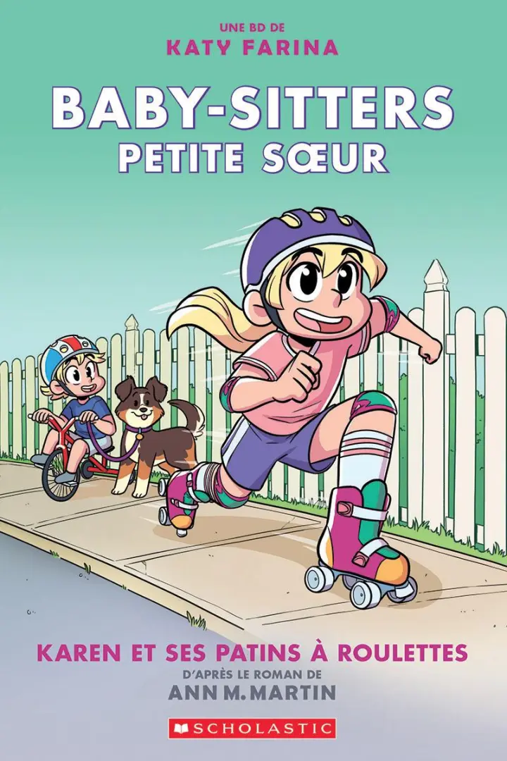 Couverture de l'album Baby-sitters - Petite soeur Tome 2 Karen et ses patins à roulettes
