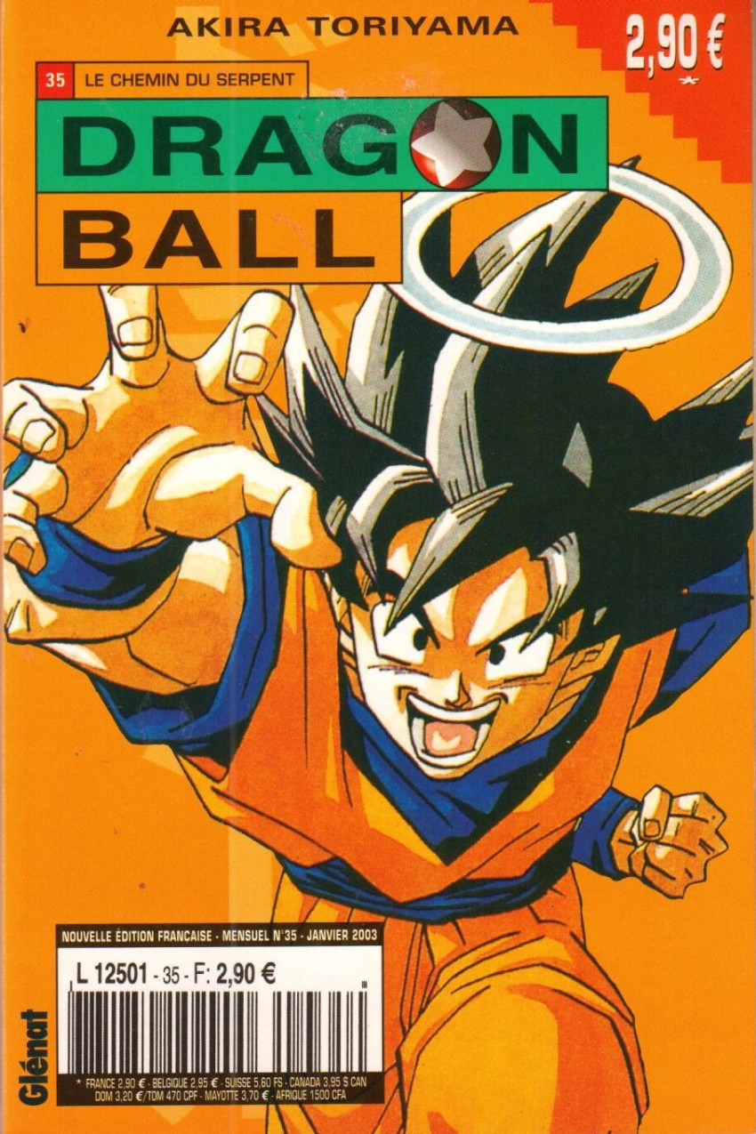 Couverture de l'album Dragon Ball Tome 35 Le chemin du serpent