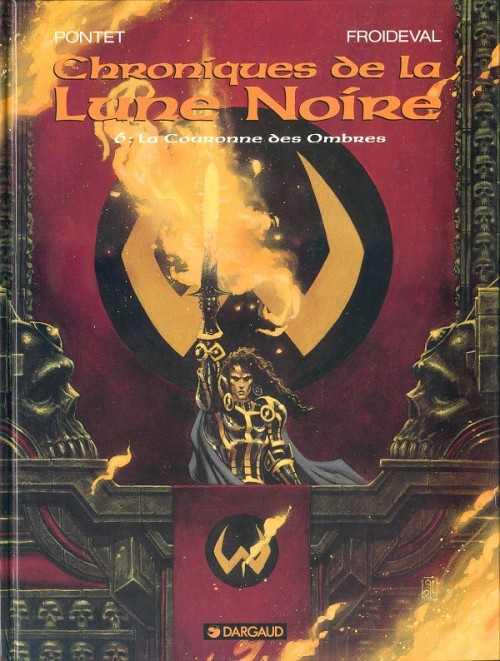 Couverture de l'album Chroniques de la Lune Noire Tome 6 La Couronne des Ombres