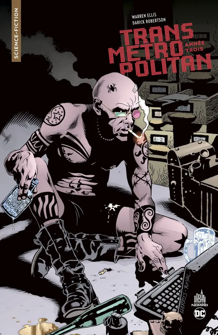 Couverture de l'album Transmetropolitan Année trois