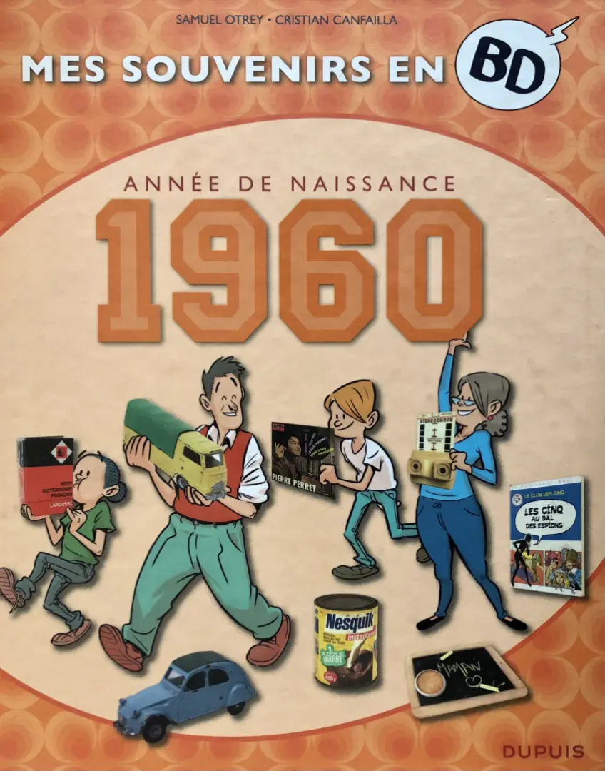 Couverture de l'album Mes souvenirs en BD Tome 21 Année de naissance 1960