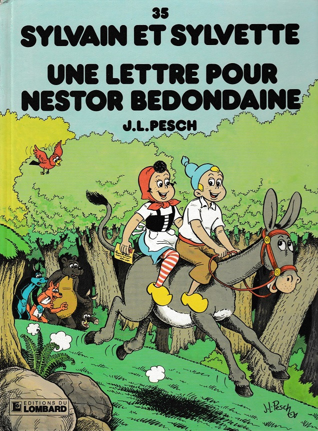 Couverture de l'album Sylvain et Sylvette Tome 35 Une lettre pour Nestor Bedondaine