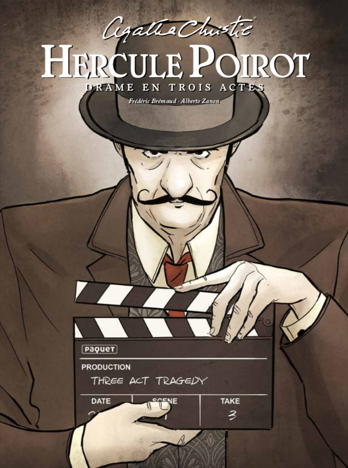 Couverture de l'album Hercule Poirot Tome 7 Drame en trois actes