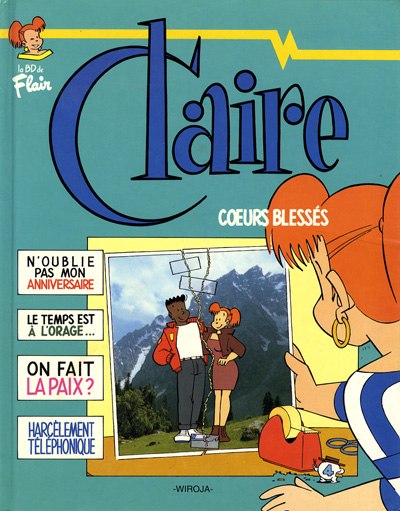 Couverture de l'album Claire Tome 4 Cœurs blessés