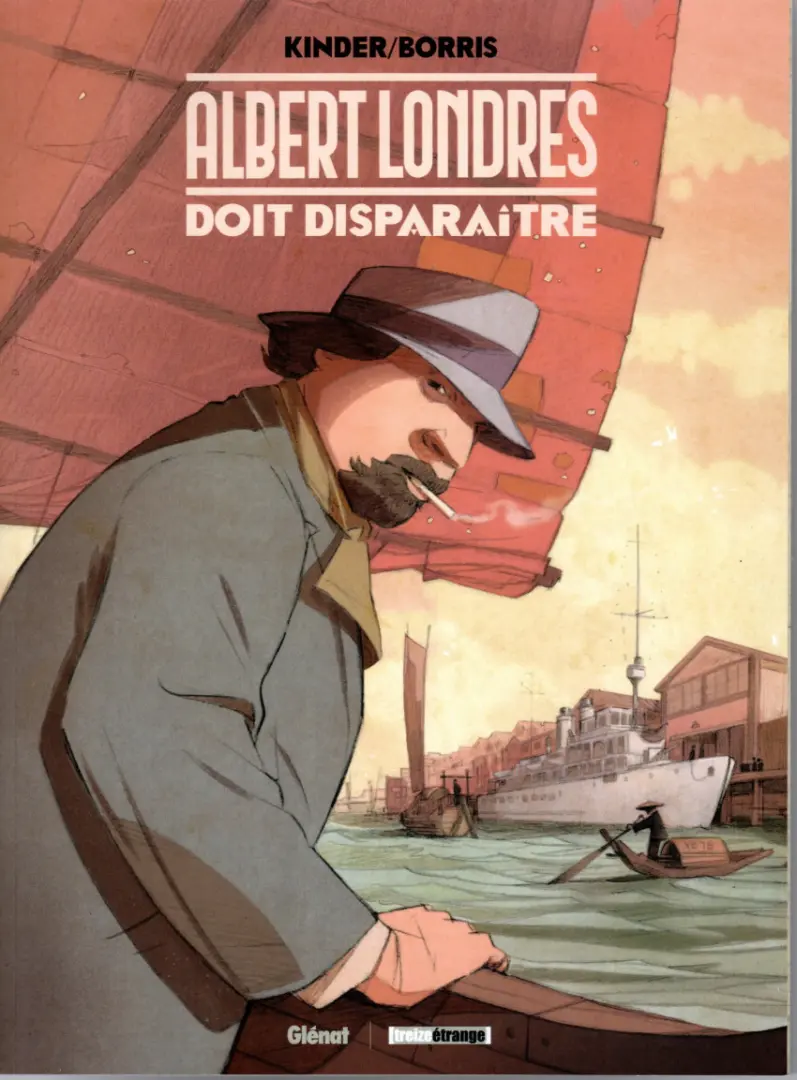 Couverture de l'album Albert Londres doit disparaître