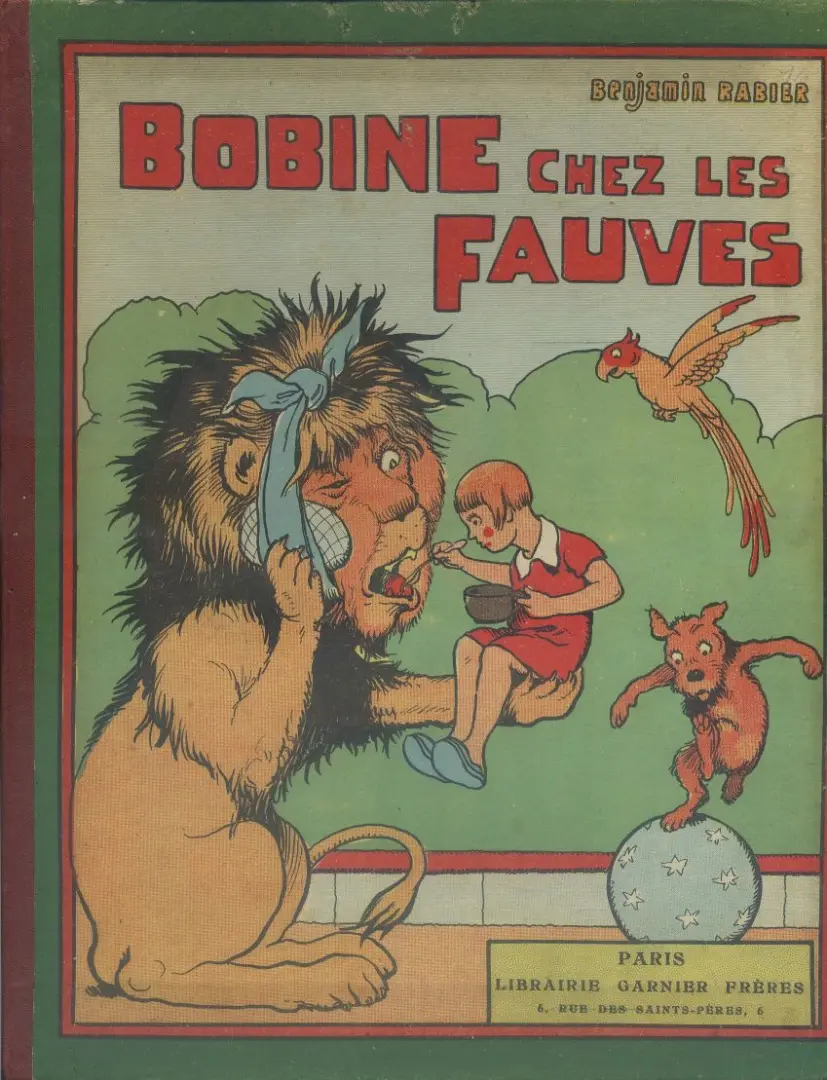 Couverture de l'album Bobine chez les fauves