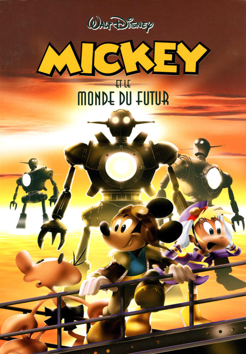 Couverture de l'album BD Disney Tome 23 Mickey et le monde du futur
