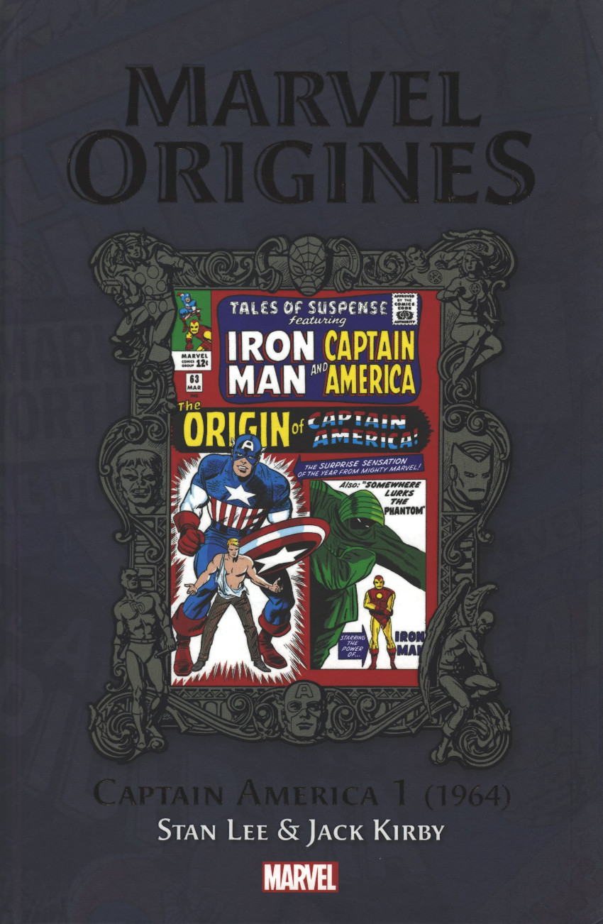 Couverture de l'album Marvel Origines N° 25 Captain America 1