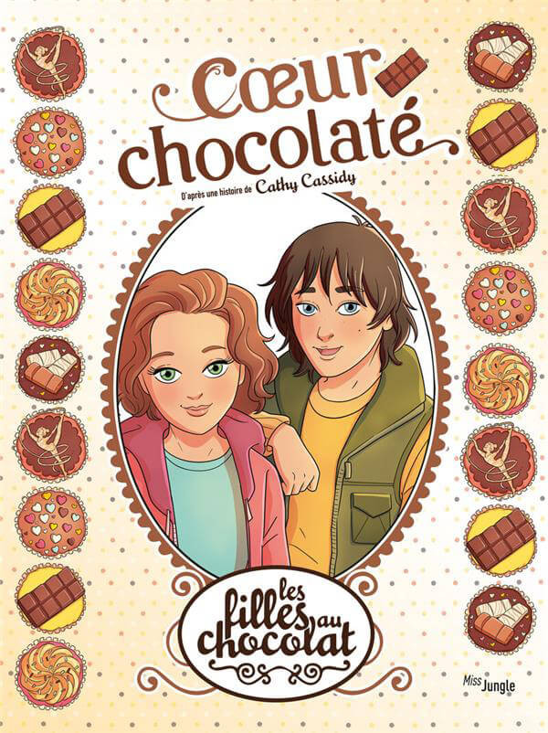 Couverture de l'album Les Filles au chocolat Tome 13 Coeur chocolaté
