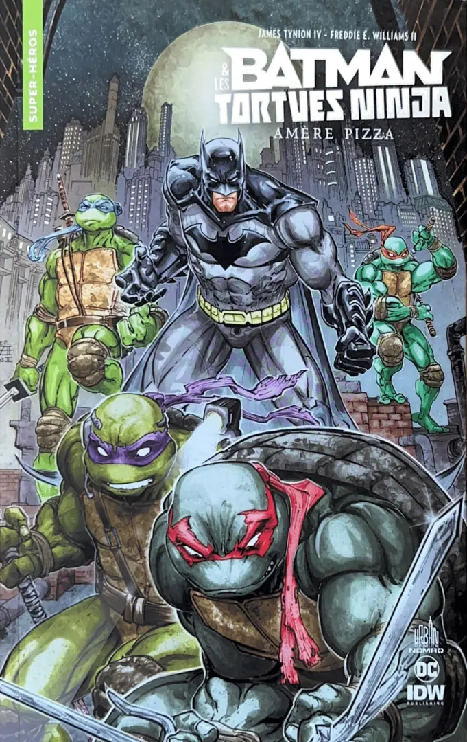 Couverture de l'album Batman & les Tortues Ninja Tome 1 Amère pizza