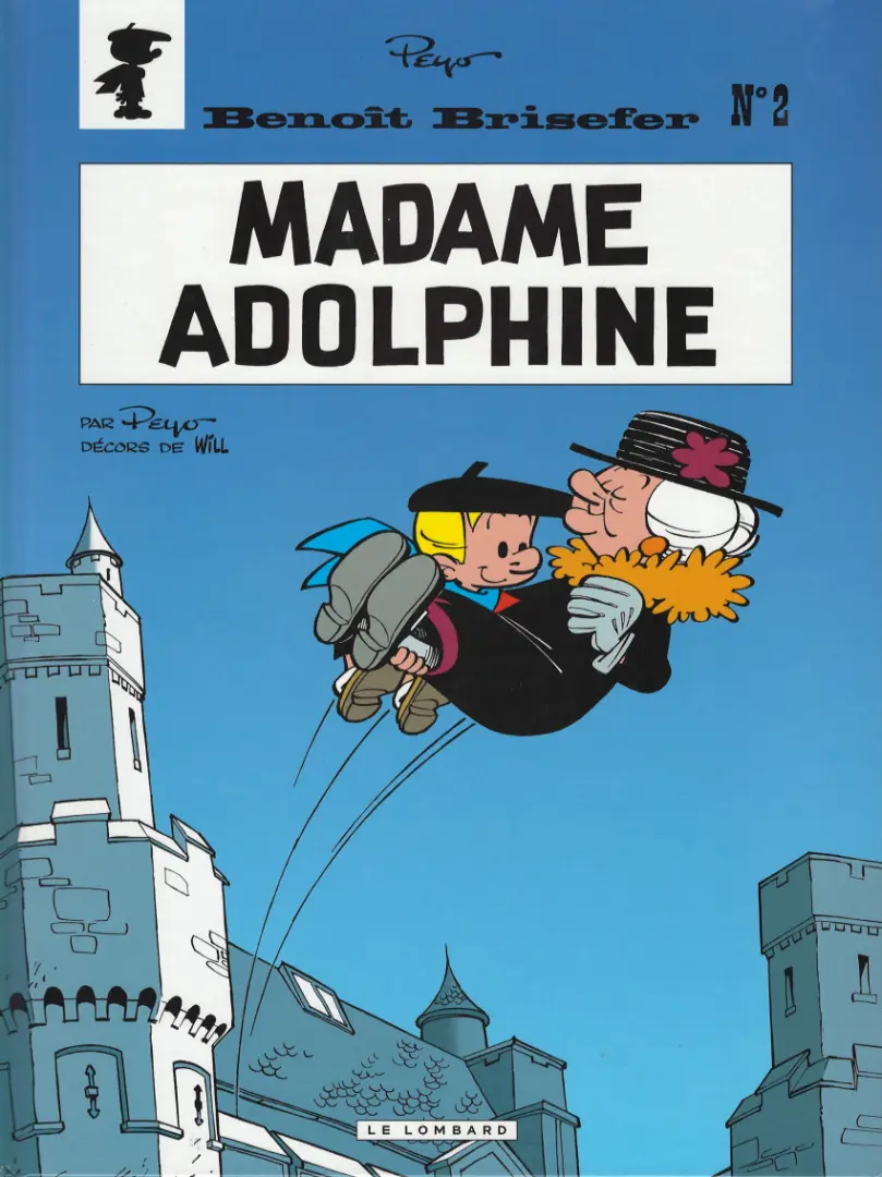 Couverture de l'album Benoît Brisefer Tome 2 Madame Adolphine