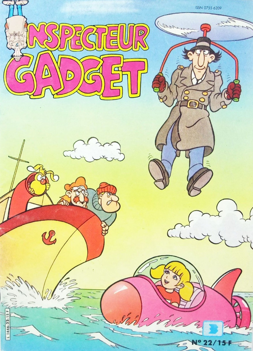 Couverture de l'album Inspecteur Gadget 1ère série N° 22