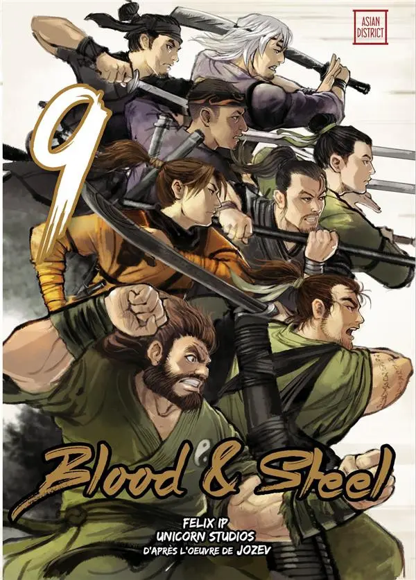Couverture de l'album Blood & Steel 9