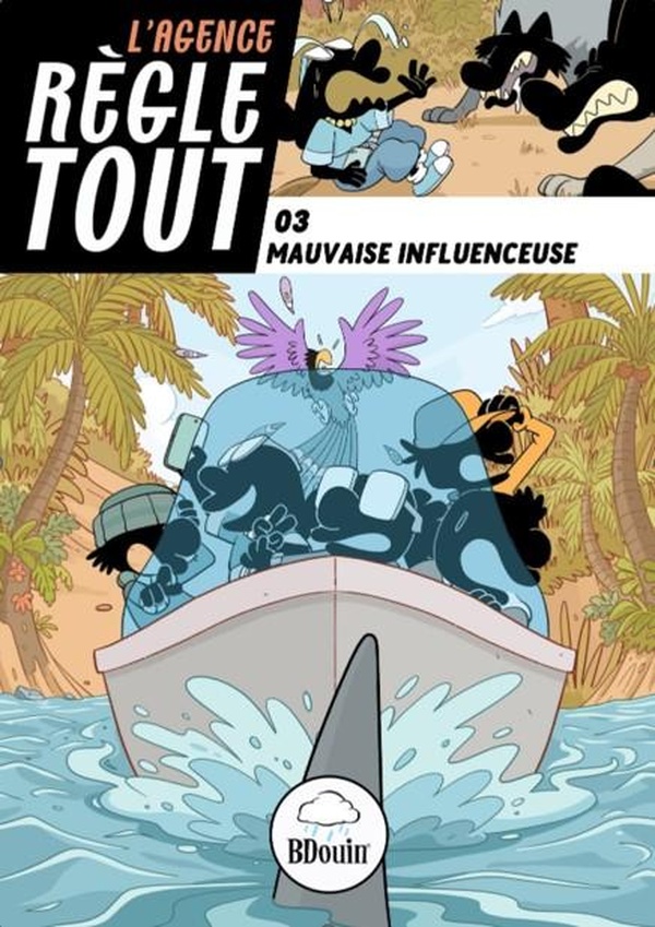 Couverture de l'album L'Agence Règle Tout 03 Mauvaise influenceuse