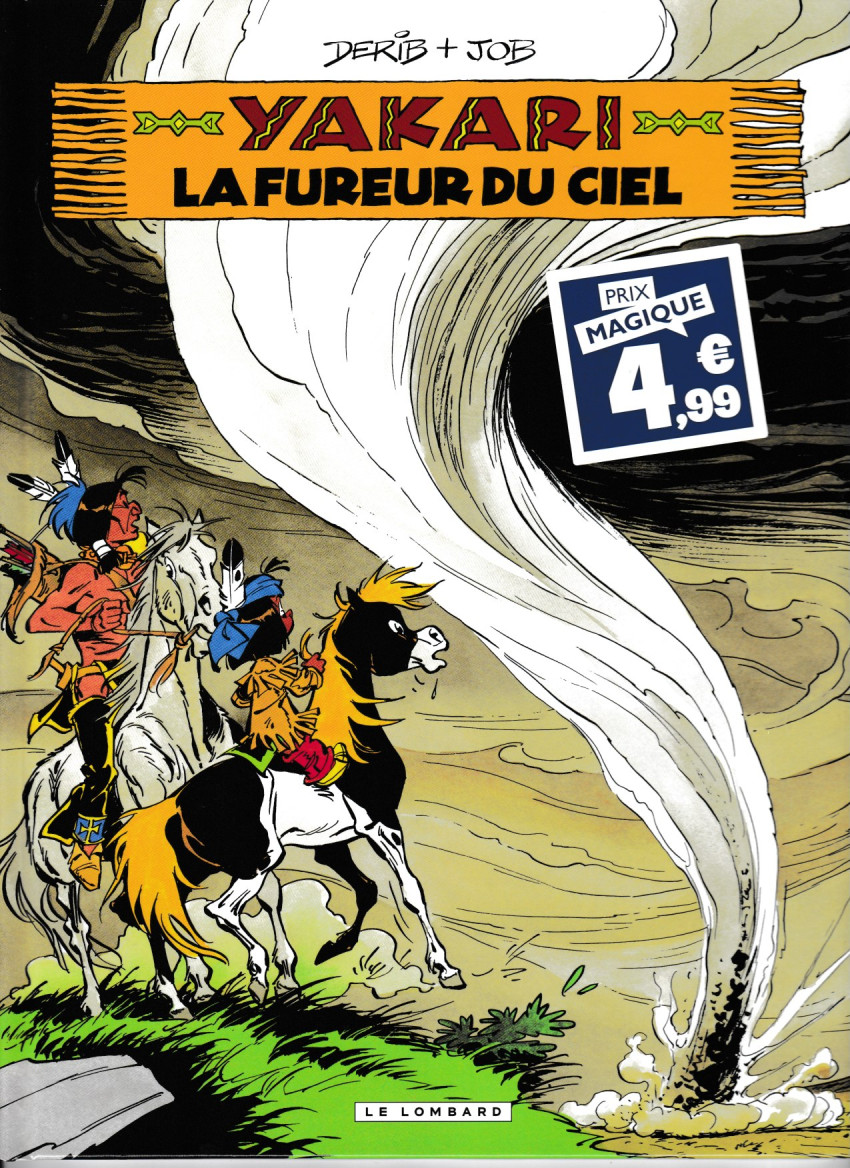 Couverture de l'album Yakari Tome 22 La fureur du ciel