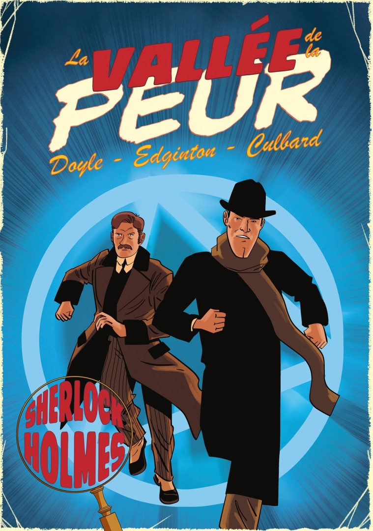 Couverture de l'album Les aventures illustrées de Sherlock Holmes 1 La vallée de la Peur