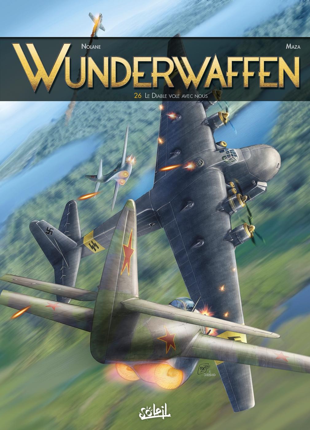 Couverture de l'album Wunderwaffen Tome 26 Le diable vol avec nous