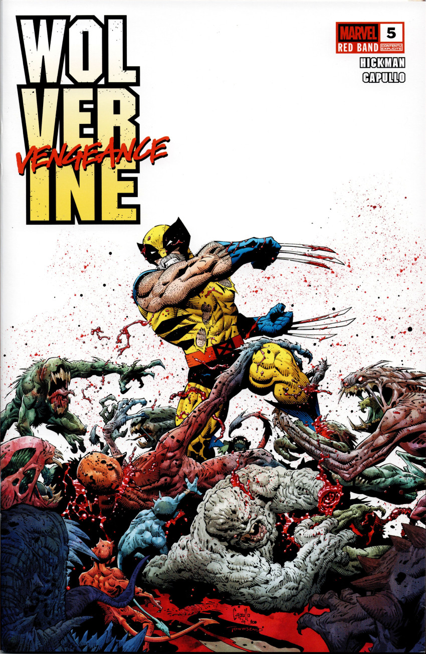 Couverture de l'album Wolverine : Vengeance Tome 5 Red Band