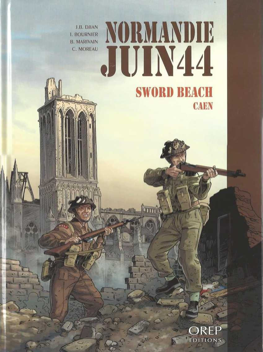 Couverture de l'album Normandie juin 44 Tome 4 Sword Beach / Caen