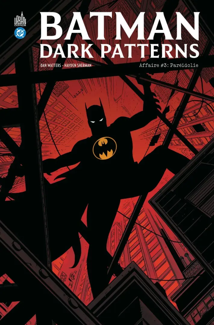 Couverture de l'album Batman Dark Patterns Affaire #3 Paréidolie