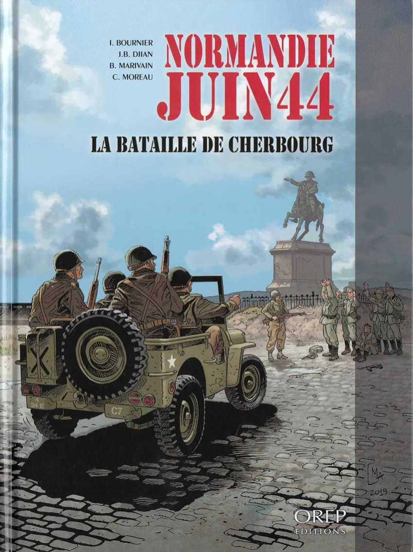 Couverture de l'album Normandie juin 44 Tome 7 La bataille de Cherbourg