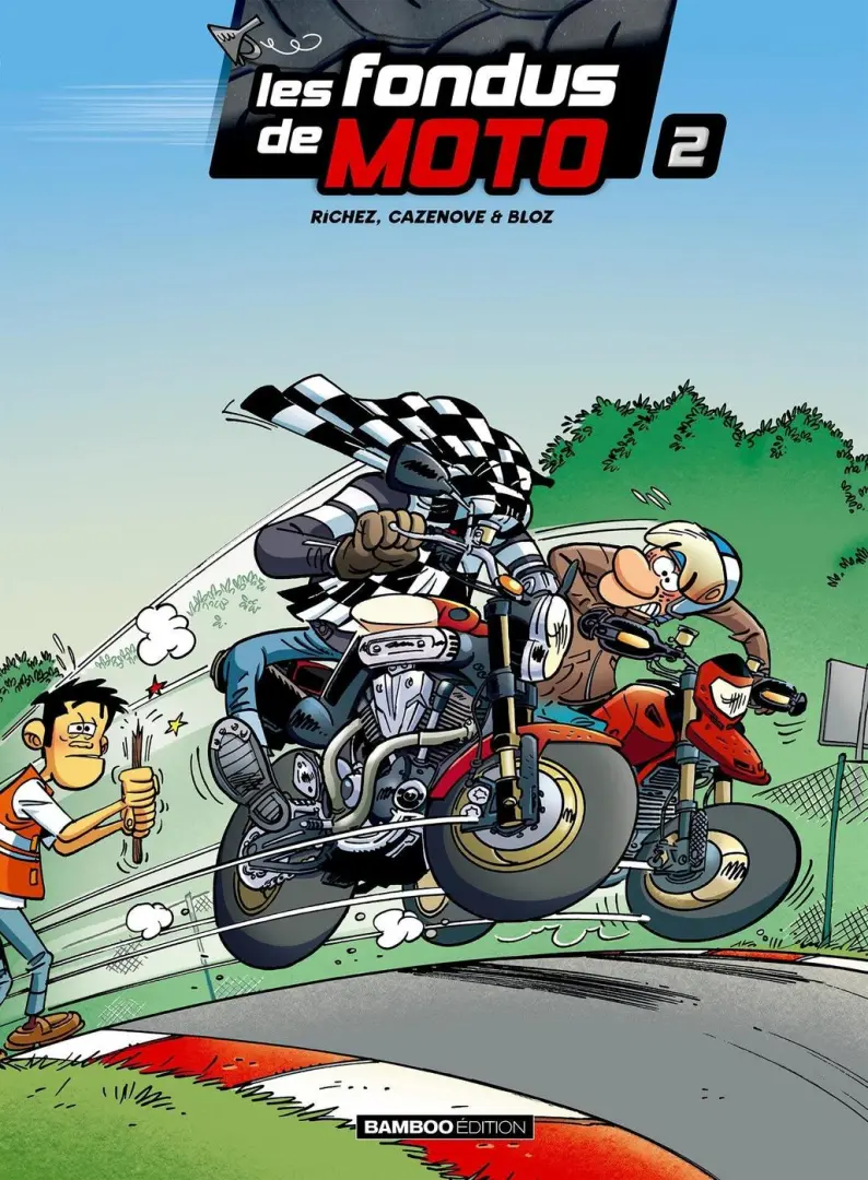 Couverture de l'album Les fondus de moto Tome 2