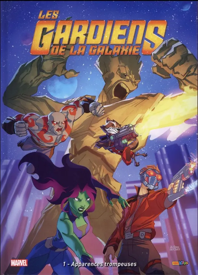 Couverture de l'album Les Gardiens de la galaxie Tome 1 Apparences trompeuses