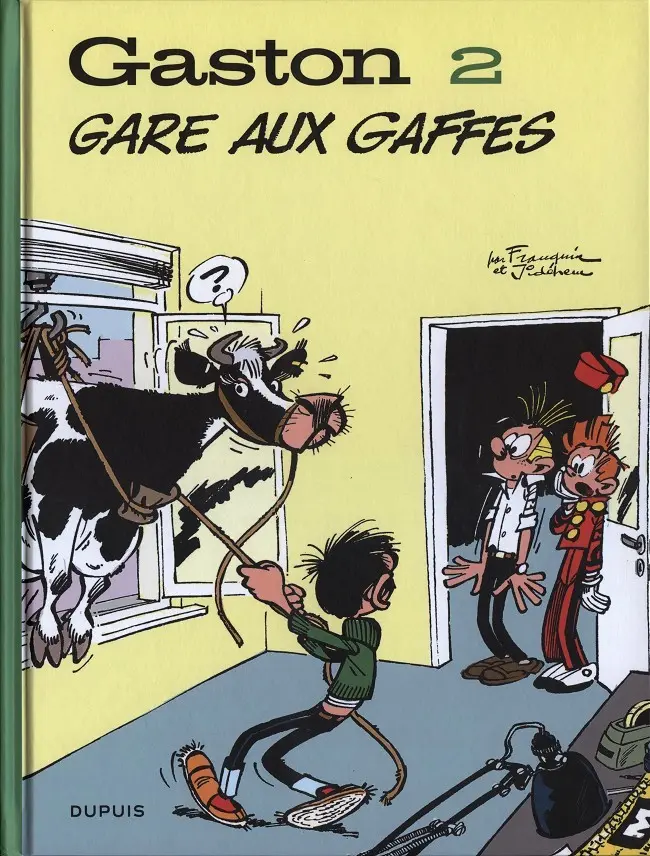Couverture de l'album Gaston Tome 2 Gare aux gaffes