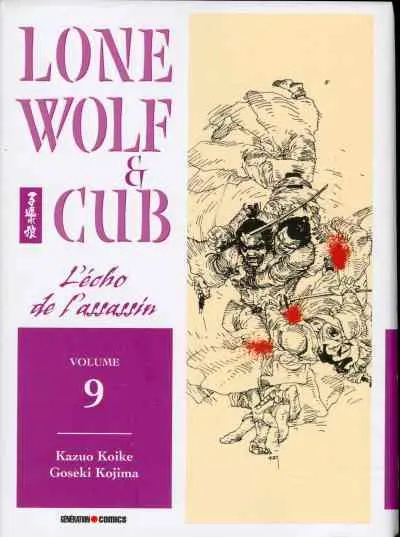 Couverture de l'album Lone Wolf & Cub Volume 9 L'écho de l'assassin