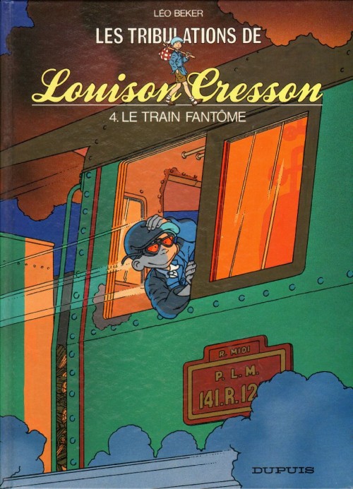 Couverture de l'album Les tribulations de Louison Cresson 4 Le train fantôme