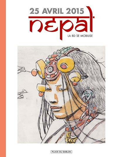 Couverture de l'album Népal, 25 avril 2015 La BD se mobilise