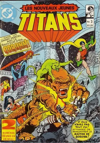 Couverture de l'album Les Nouveaux jeunes titans N° 3 Trigon vit !