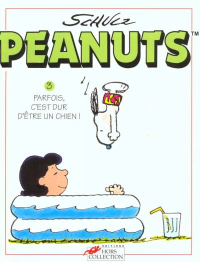 Couverture de l'album Peanuts Tome 3 Parfois, c'est dur d'être un chien !