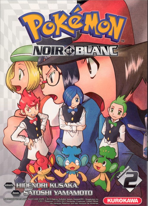 Couverture de l'album Pokémon : Noir et Blanc Tome 2