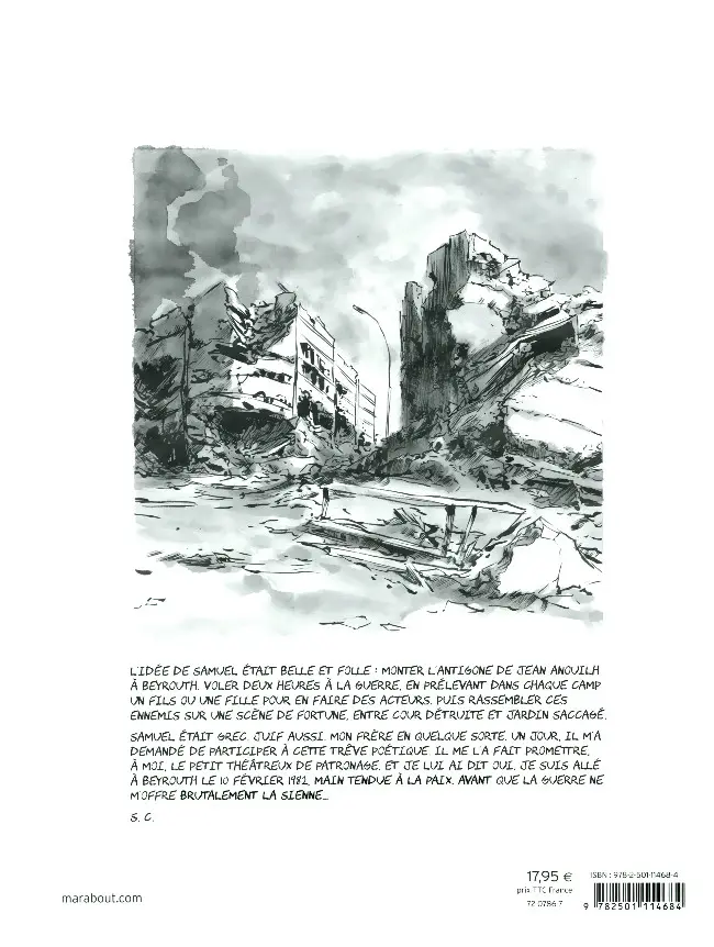 Verso de l'album Le Quatrième mur