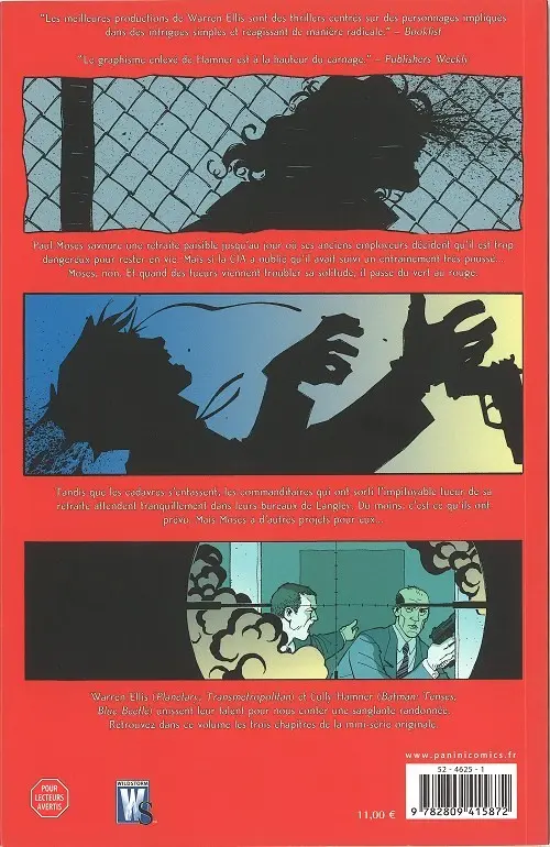 Verso de l'album Red
