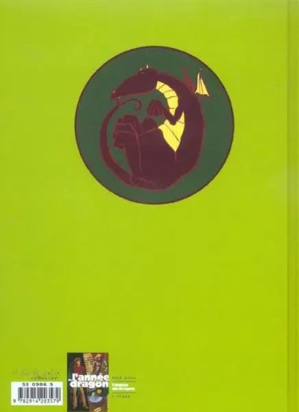 Verso de l'album L'Année du dragon Tome 2 Bernadette