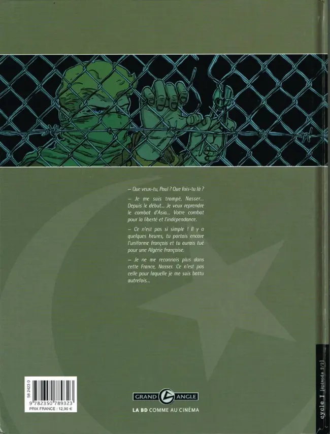 Verso de l'album Tahya El-Djazaïr Tome 2 Du sable plein les yeux
