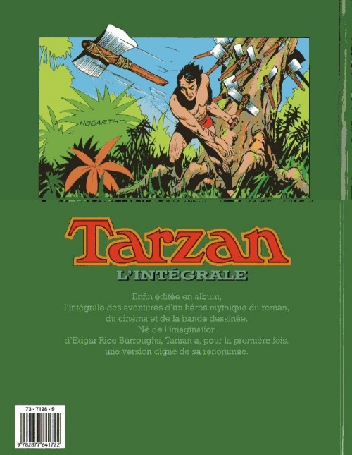 Verso de l'album Tarzan - L'Intégrale Tome 2